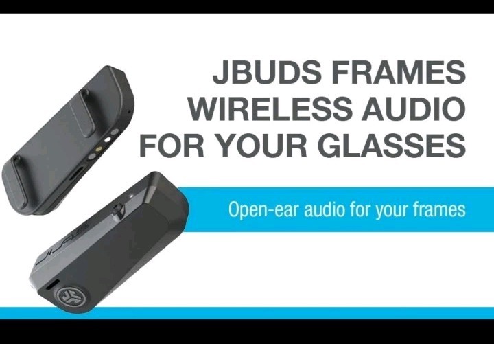 JLab JBuds Frames Wireless Audio for Your Glasses - Black