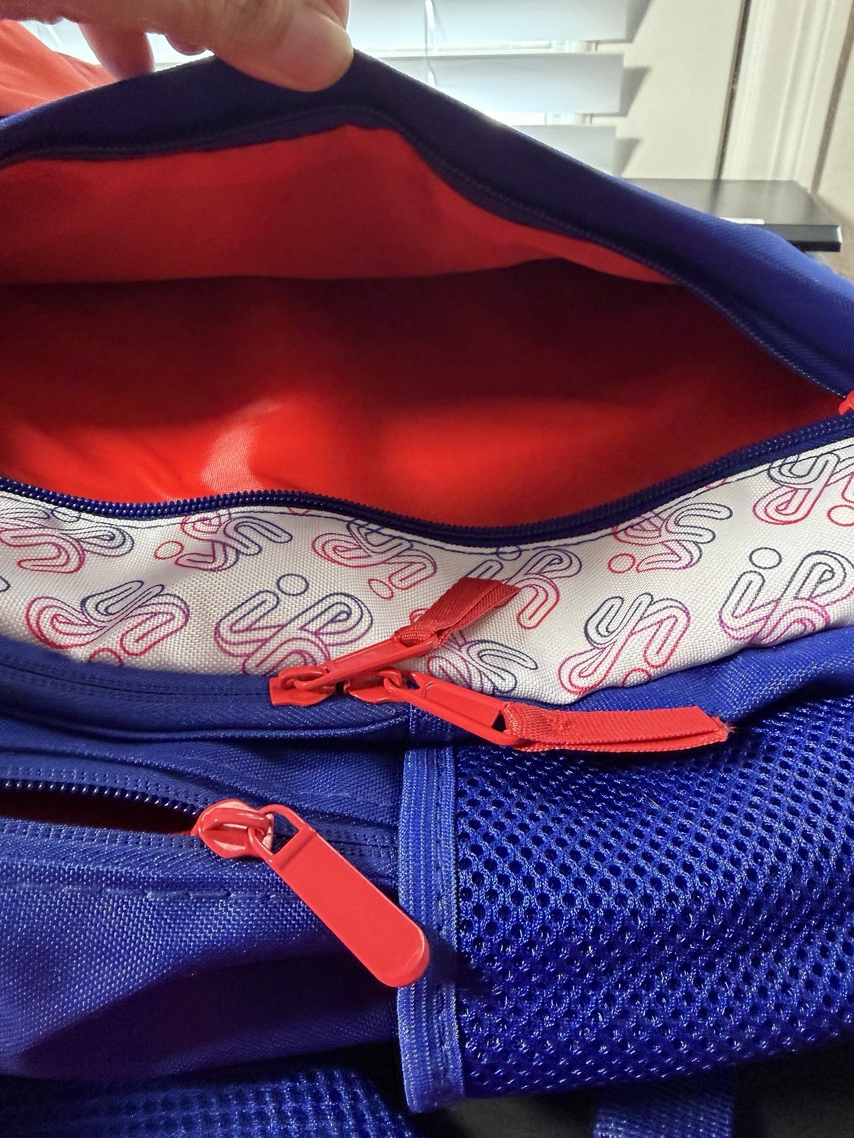 Intermountain Royal Blue /red School Backpack L