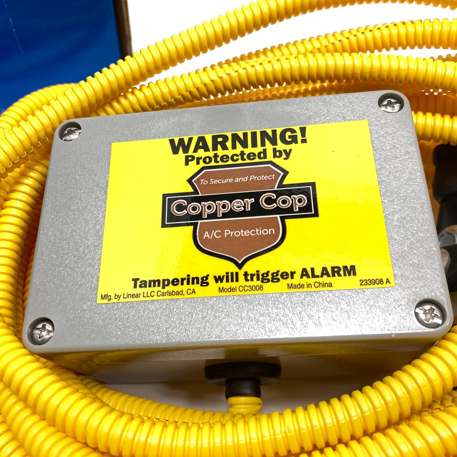 Linear Security CC3008 Copper Cop A/C Tamper Detector for Alarm Systems SEALED