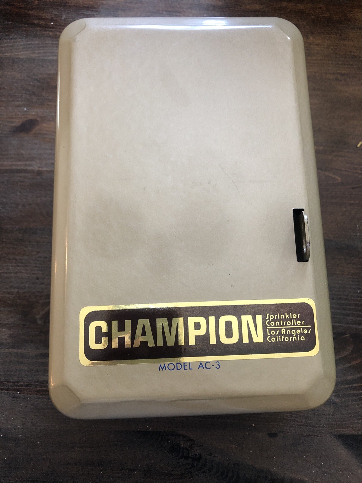 Champion Sprinkler Controller Model AC-3 Never Been Wired