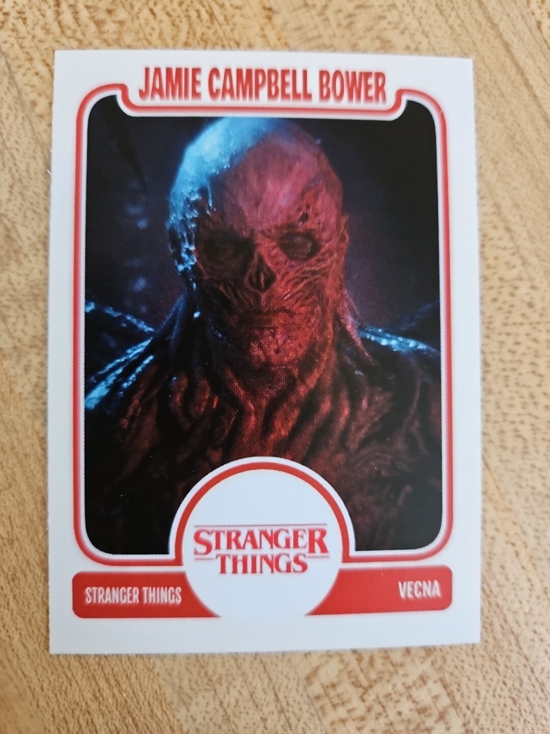 Stranger Things Custom Trading Card - Vecna Played By Jamie Campbell Bower