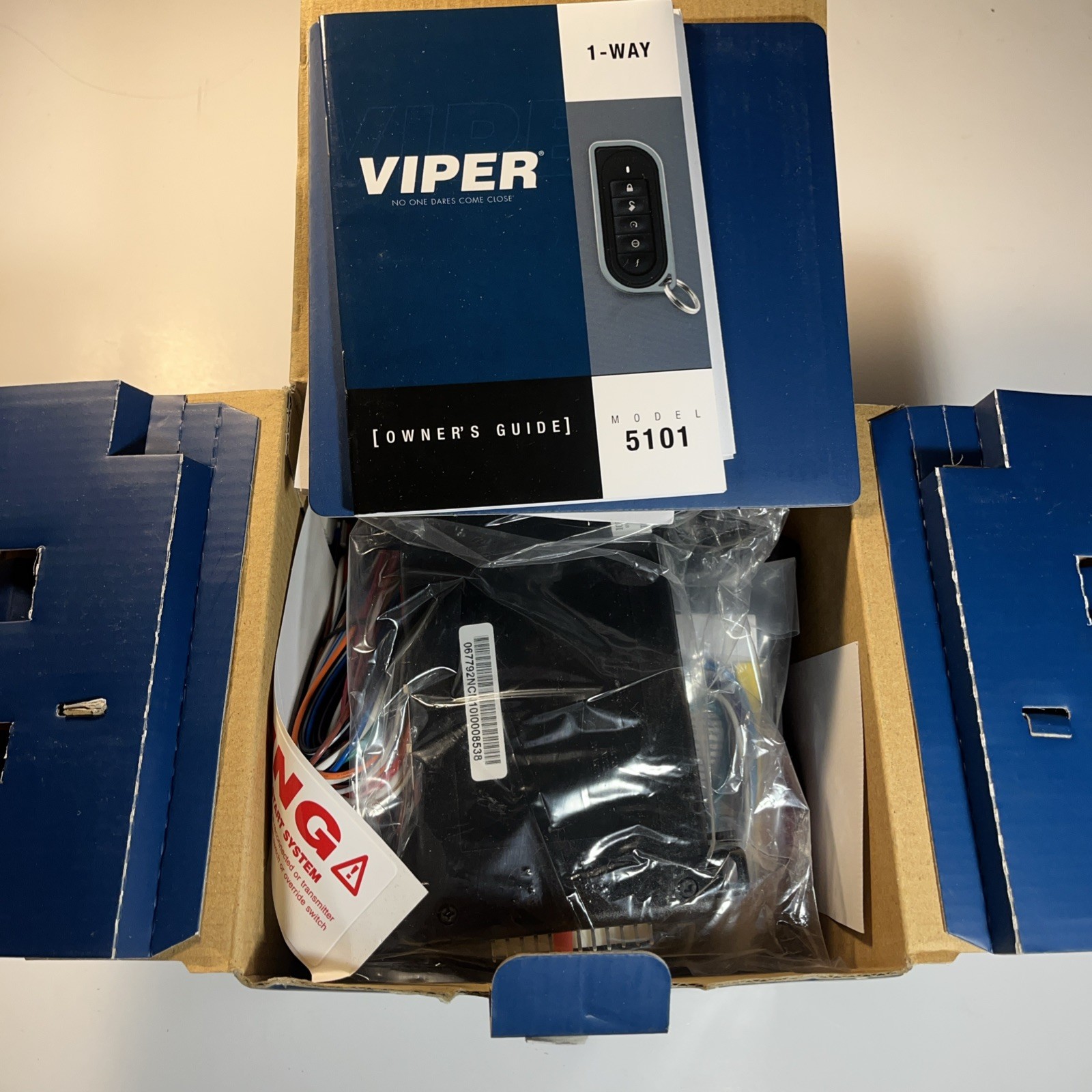 VIPER 1 Way Remote Vehicle Start System Kit Model 5101 w/ Keyless Entry
