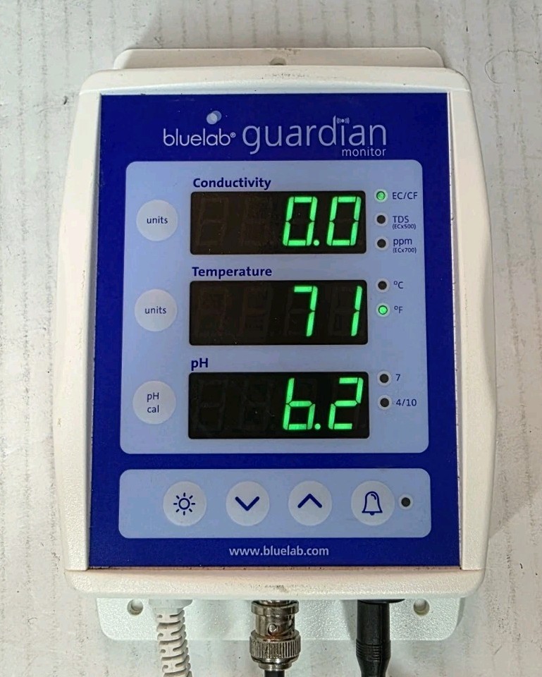 Bluelab Guardian Monitor pH Temp EC TDS CF Hydroponic Meter  No Wifi
