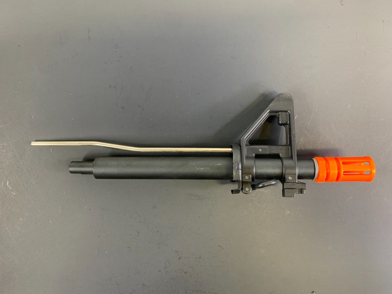 AIRSOFT ELECTRIC RIFLE AEG FULL METAL OUTER BARREL + FRONT SIGHT