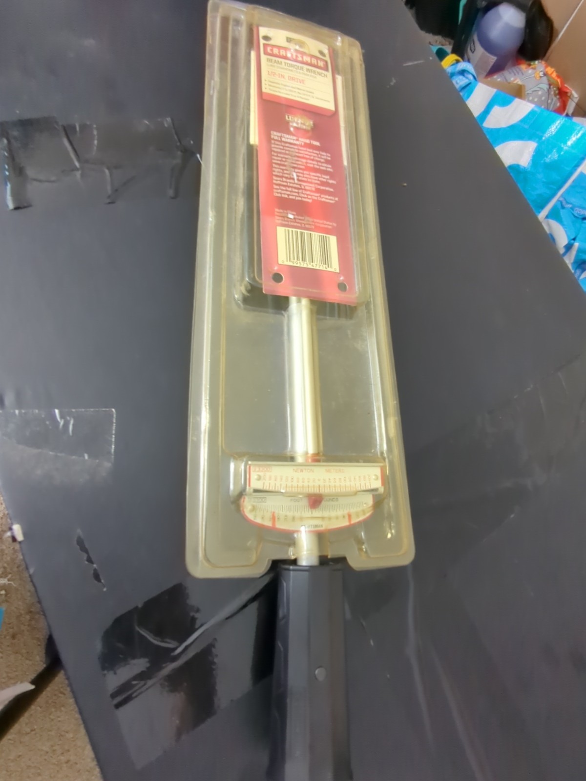 Vintage Craftsman 9_3300 Newton 1/2" 150 Foot Pounds Torque Wrench Half Inch