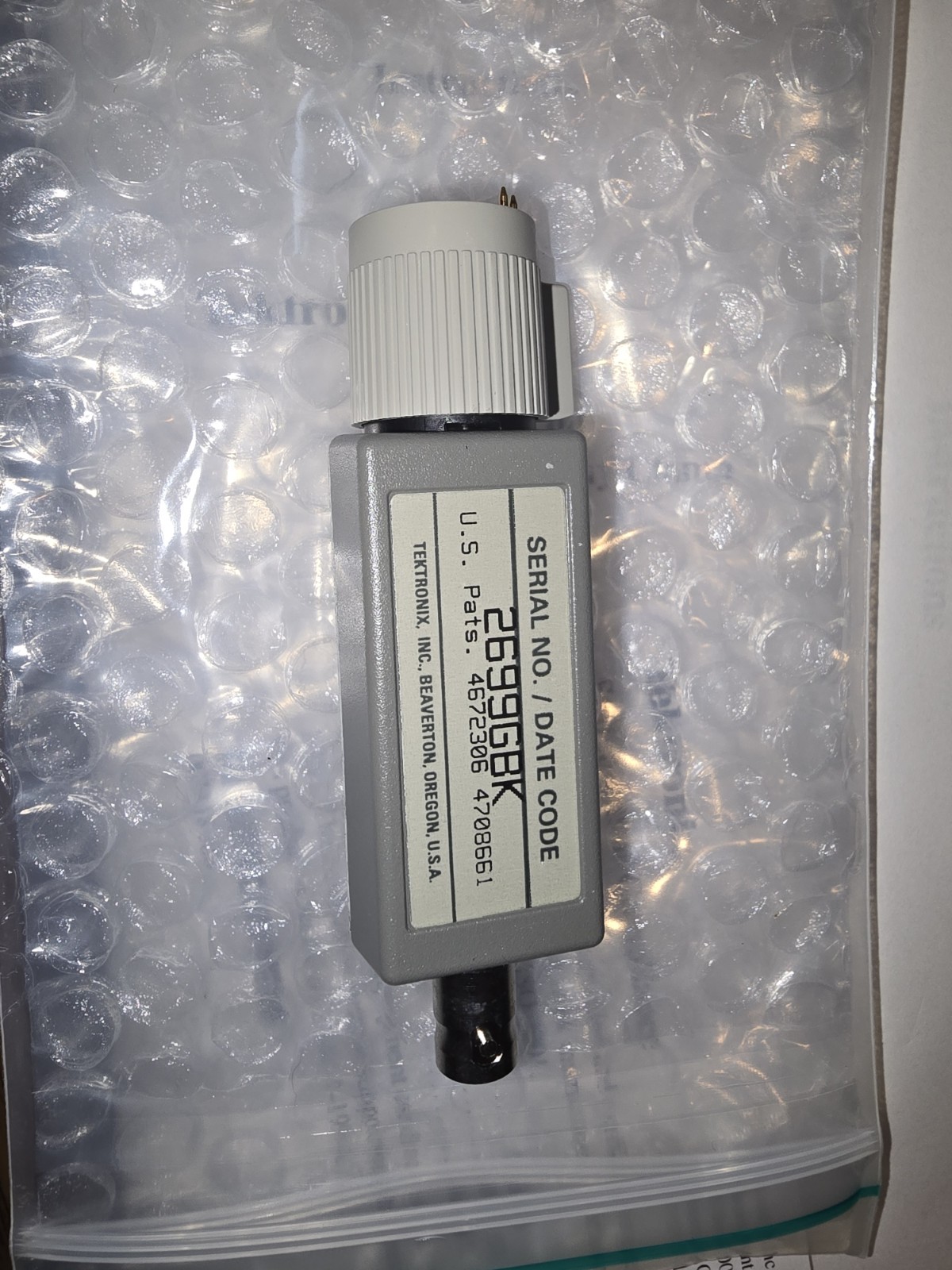 Tek 013-0278-00 Video Display Clamp with instructions