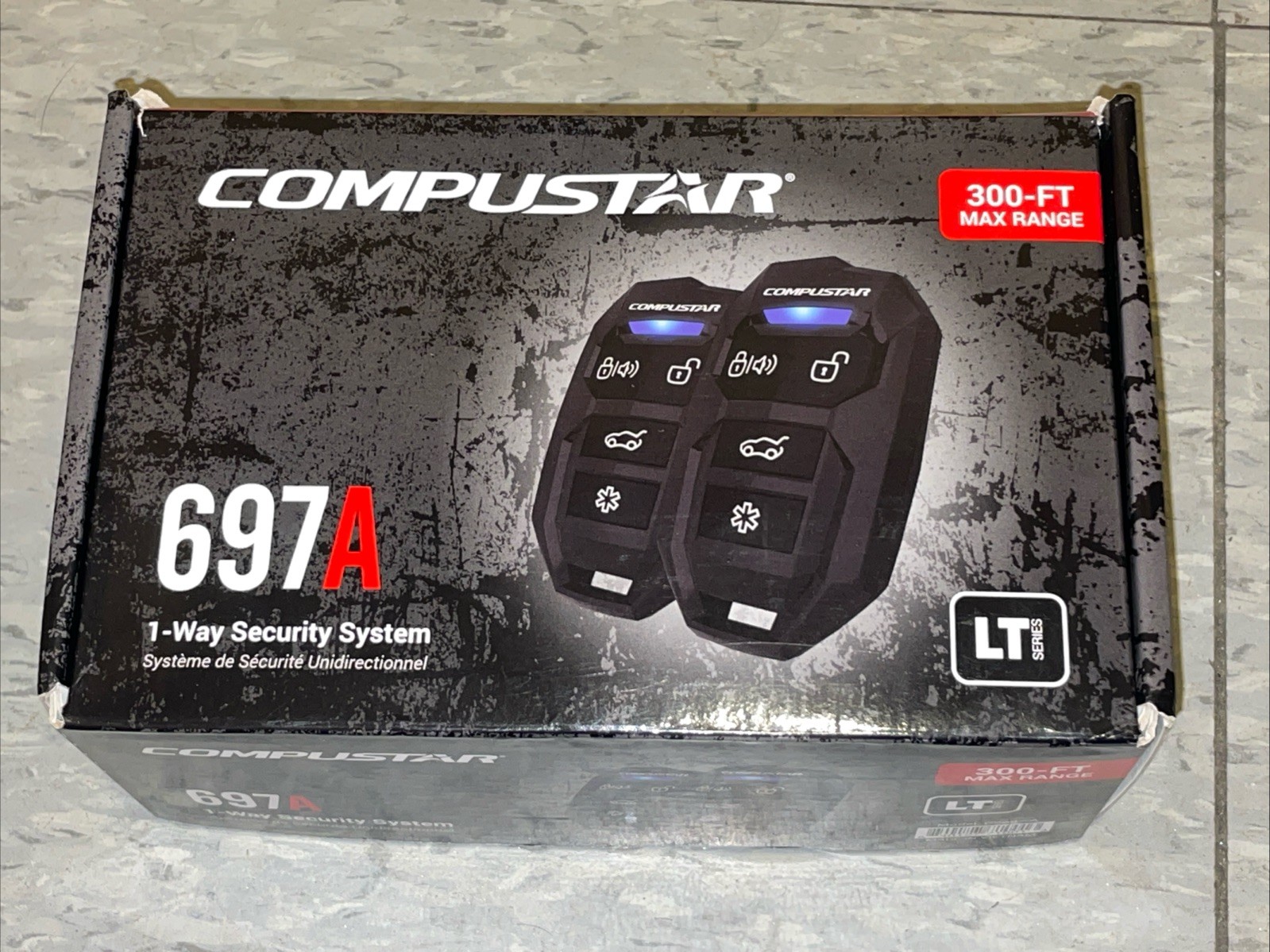 Compustar CS697-A All-in-One 1-Way Security System - Black