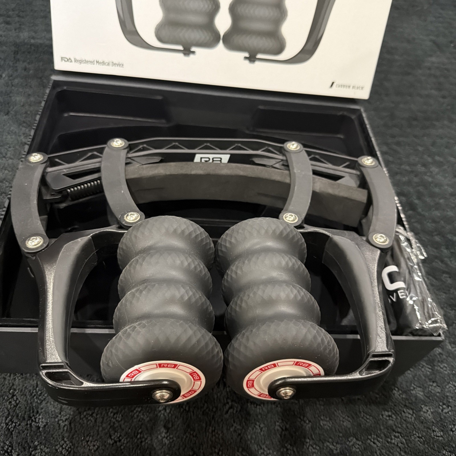 Roll Recovery R8 Deep Tissue Massage Roller w/Additional Super Plush Insert
