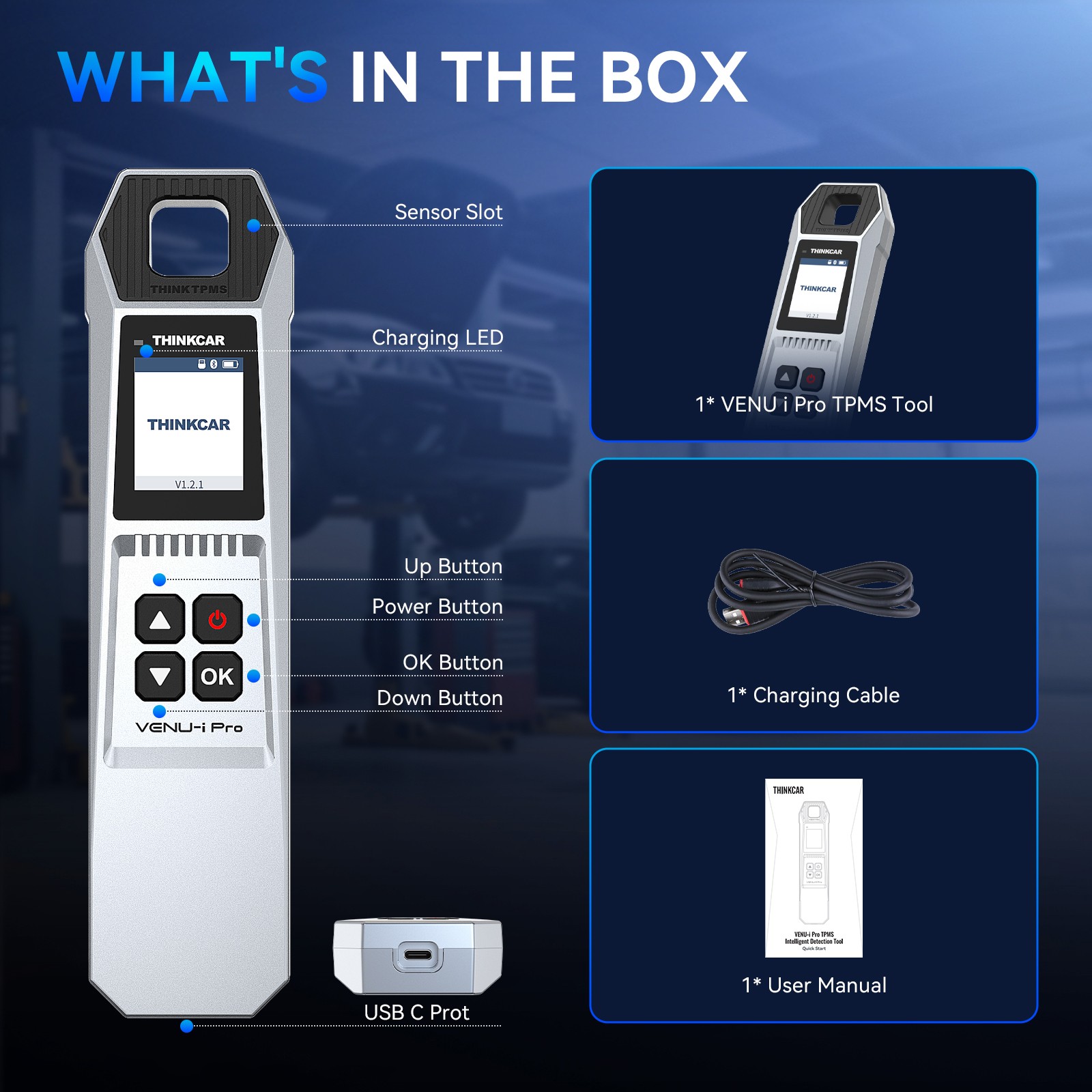 ThinkScan 689BT w/ TPMS Programmer Bidirectional Diagnostic OBD2 E.CU Coding