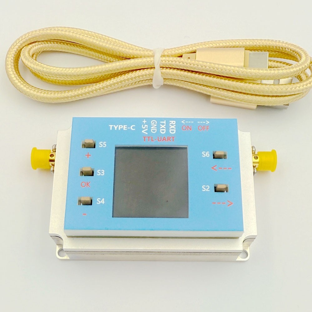 Digital Programmable Controlled Attenuator 60dB TFT Display SMA Connector #sz