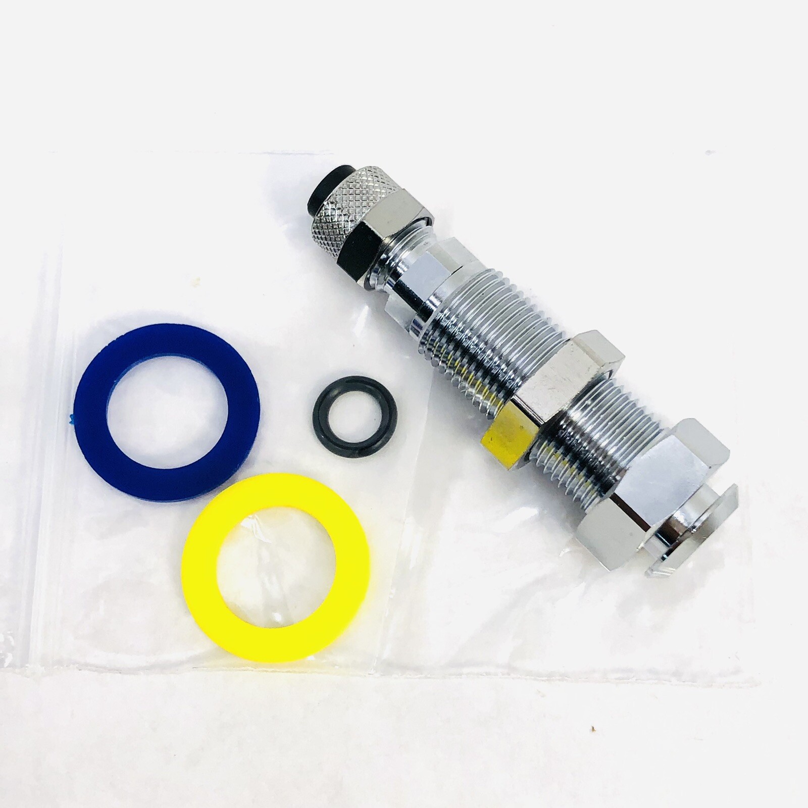 DCI 0011W ¼" POLY QUICK DISCONNECT WITH SHUT OFF FEMALE PANEL MOUNT
