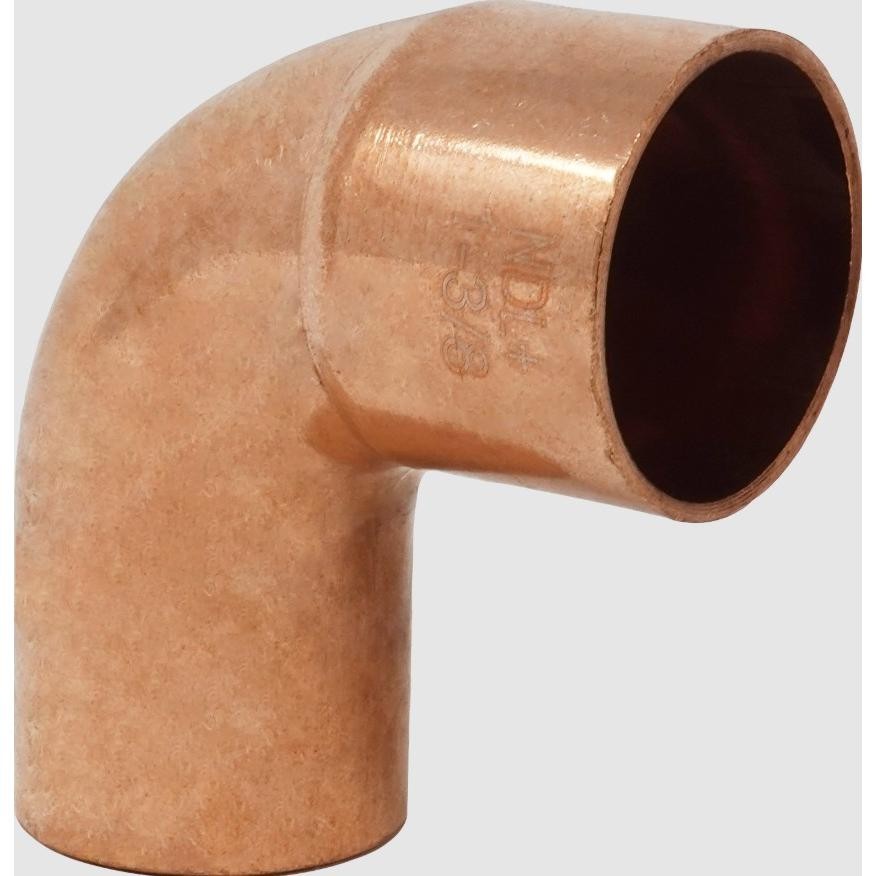 NDL W2822 90 Degree Elbow Long turn 5/8in Copper pipe fittings FTG X C Street co
