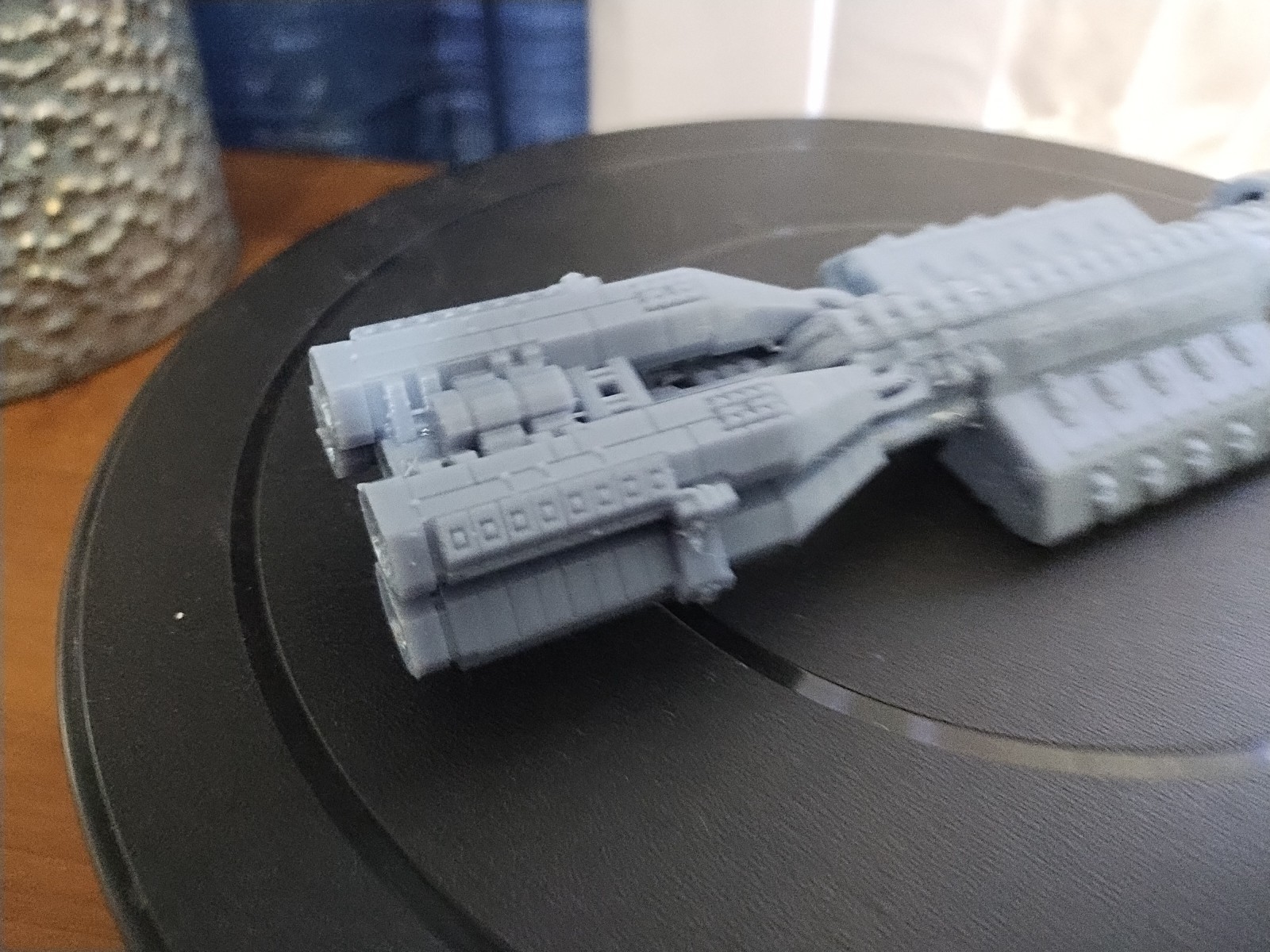 Battlestar Galactica Berzerk-class Support Ship 3D Resin Print 8.75"