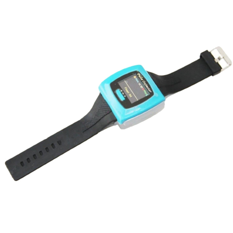 CMS 50F Wristwatch Pulse Oximeter - SPO2 & Heart Rate Monitor with Finger Probe