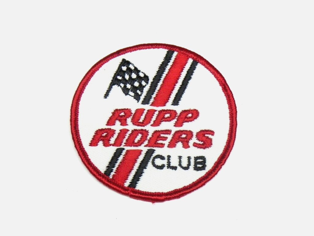 NOS Rupp Riders Club Patch - mini bike snowmobile go kart