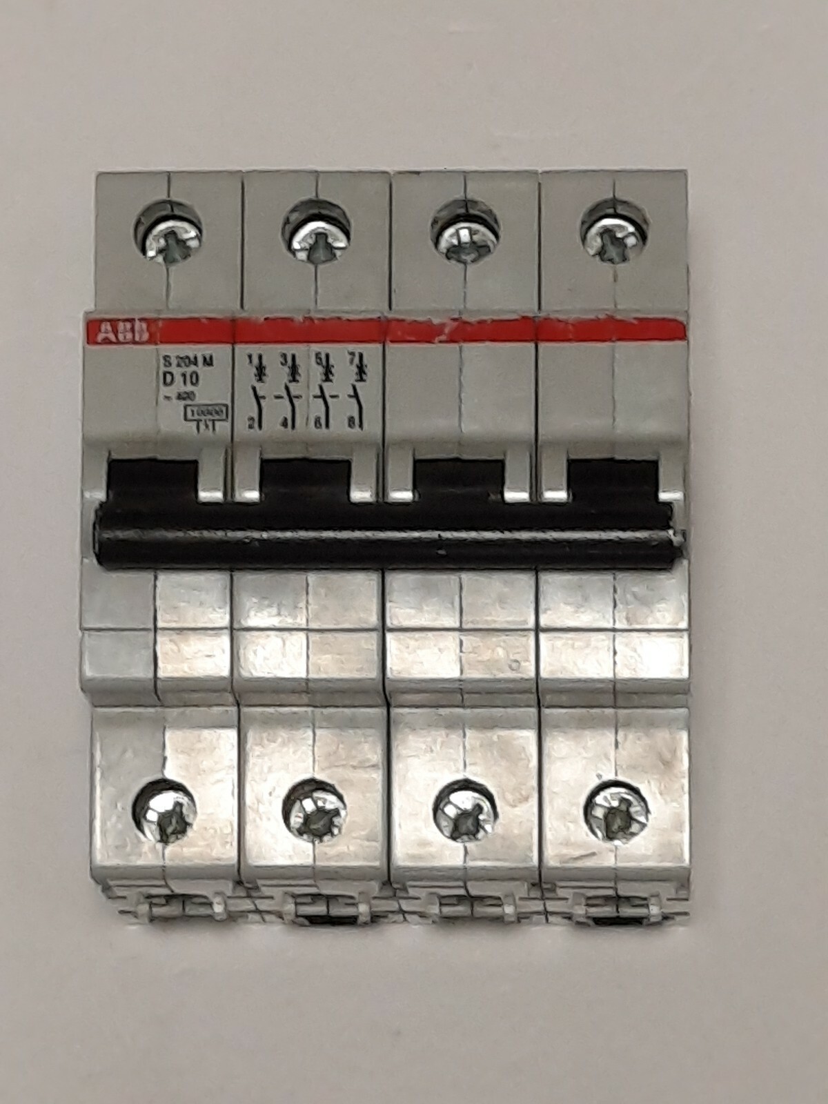 ABB Magnetic Thermal Switch S204M D10