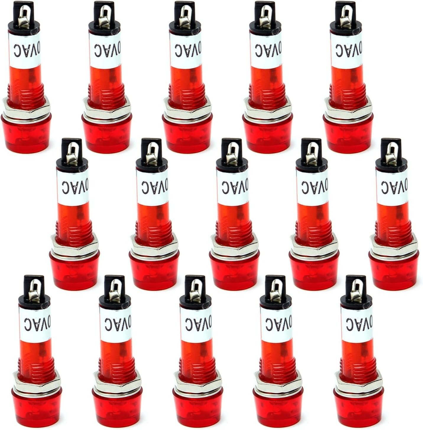 15 Pieces Othmro Signal Indicator Dash Light DC 110V