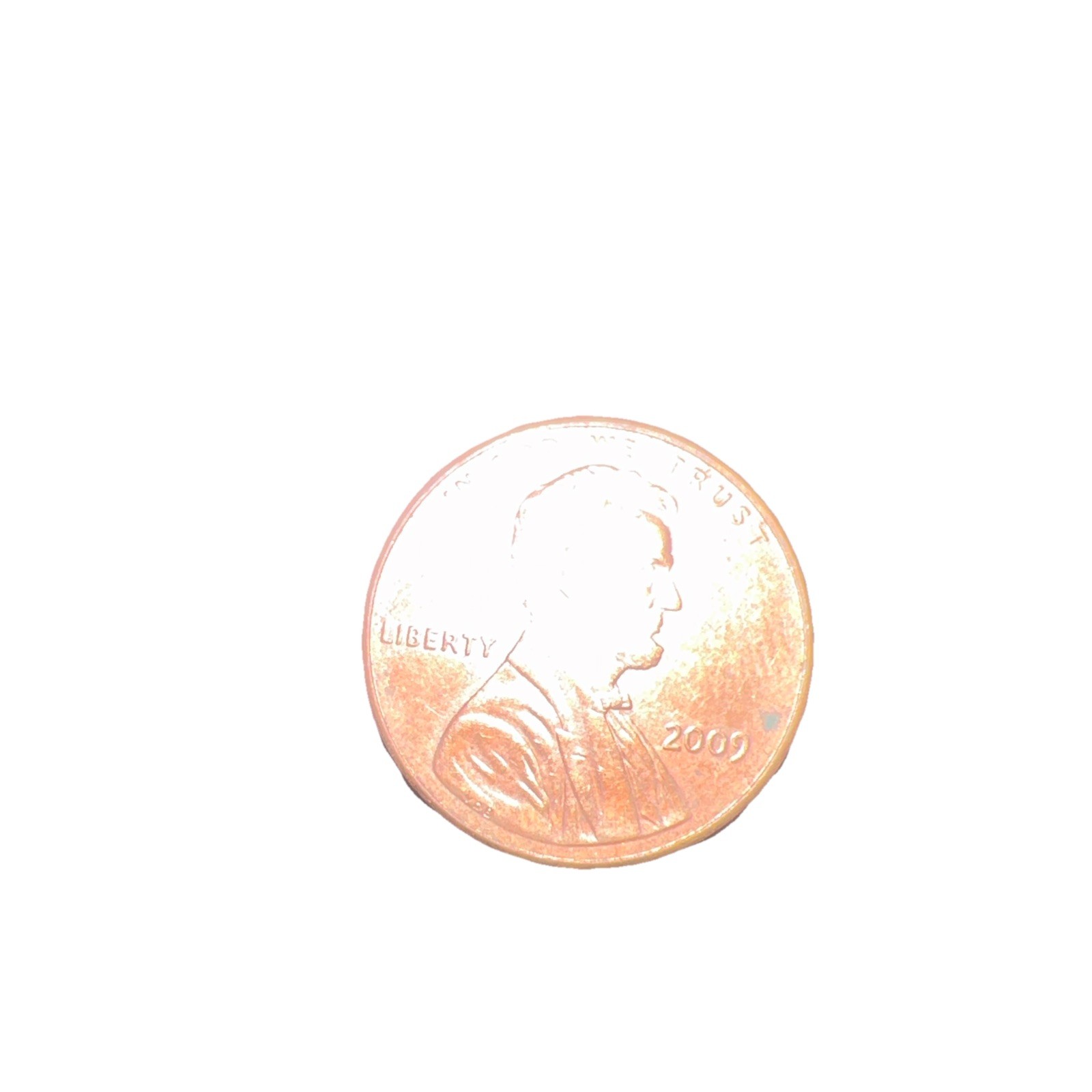 2009 Lincoln Log Cabin Penny No Mint Mark Errors