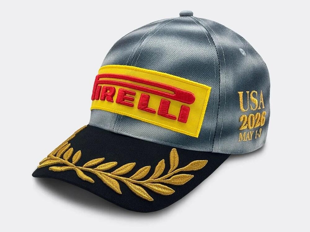 Pirelli F1 Racing 2026 USA Miami Men's Outdoor Sports Baseball Cap Adjustable