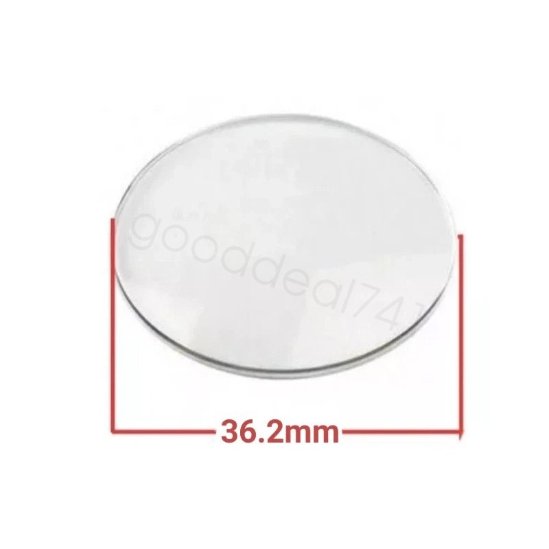 10PC Replacement 36.2mm Curved Crystal Cover Lid for Dial Caliper Test Indicator