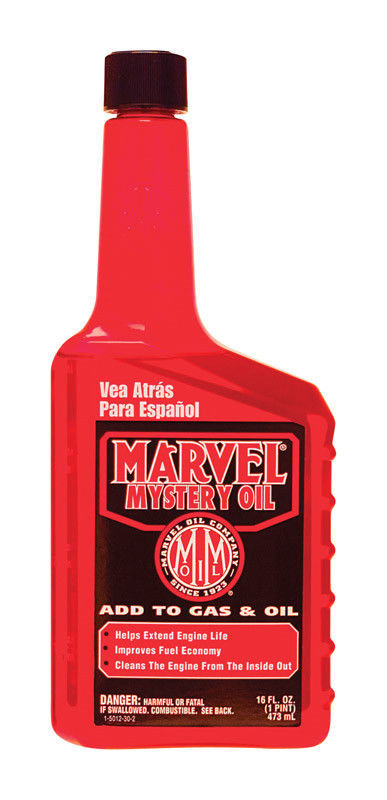 Marvel Mystery Oil MM12R Oil 16oz Auto & Marine Engines Gas or Diesel Case of 12