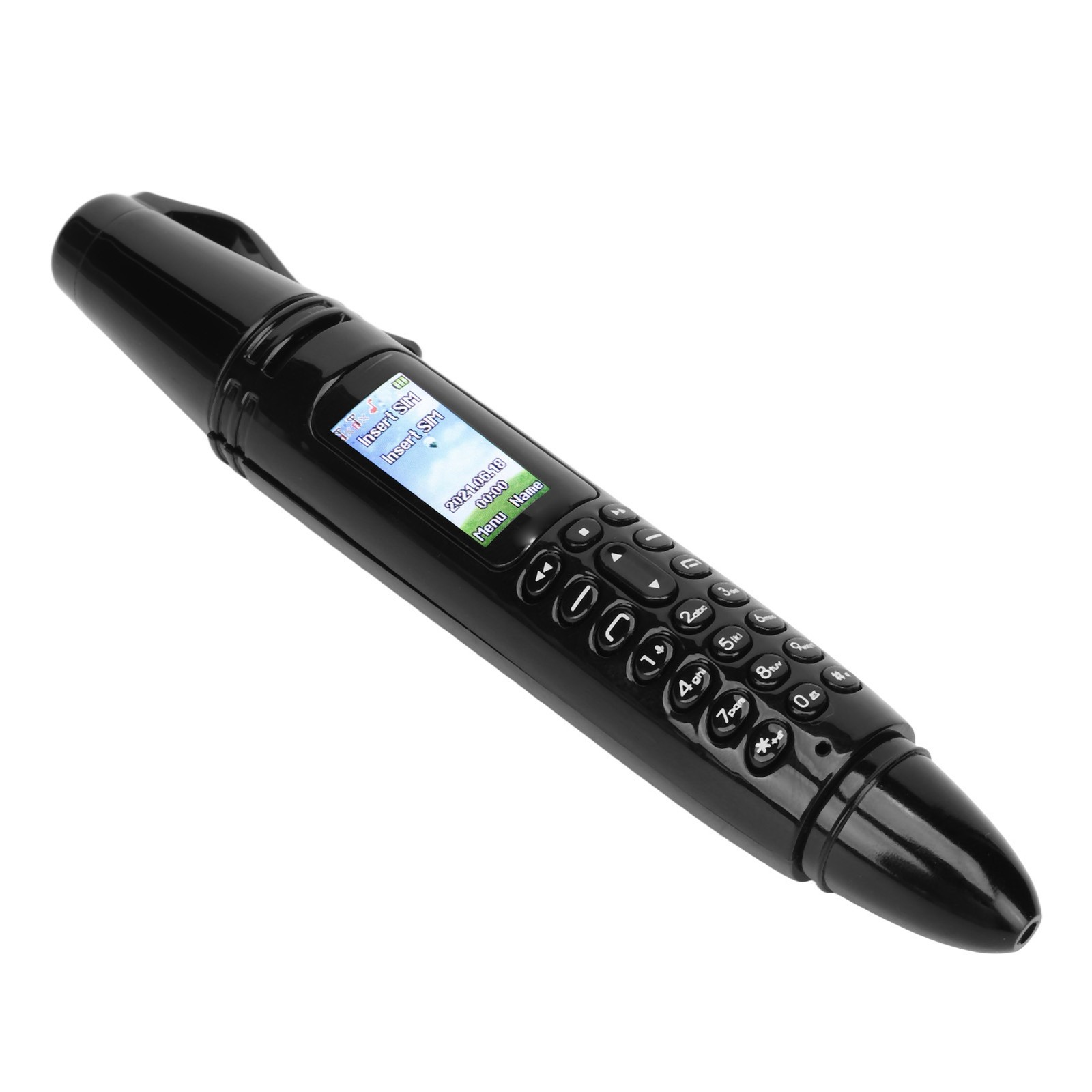 Pen Mini Cell Phone Dialer 0.96 Tiny Screen Mobile Phone Support GSM