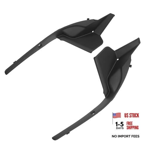 Front Windshield Wiper Cowl Cover Extension Trim - Plastic Panel - Front Cowling
