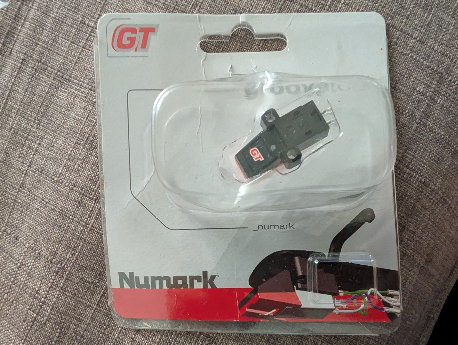 Numark GrooveTool Cartridge & Stylus (Stylus guard not included)