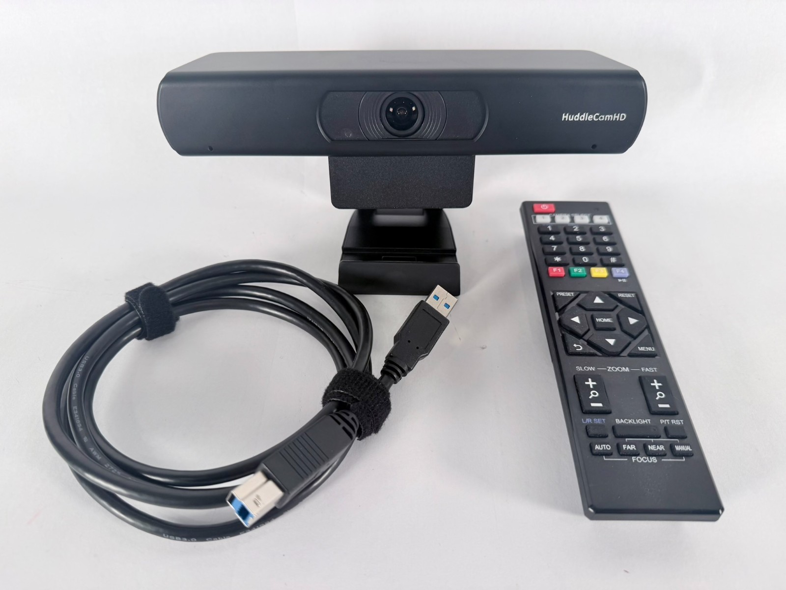 HuddleCamHD Pro USB 4K EPTZ Webcam with IR Remote | HC-EPTZ-USB
