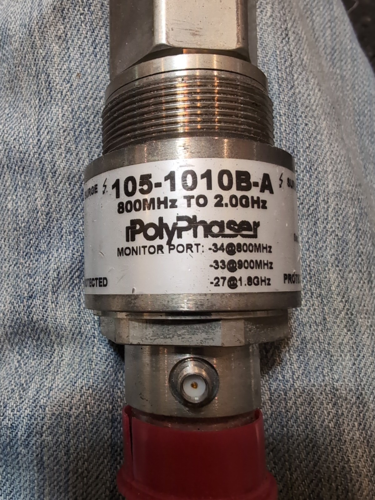 Polyphaser 105-1010B-A In-Line Surge Protector/Lot of 5