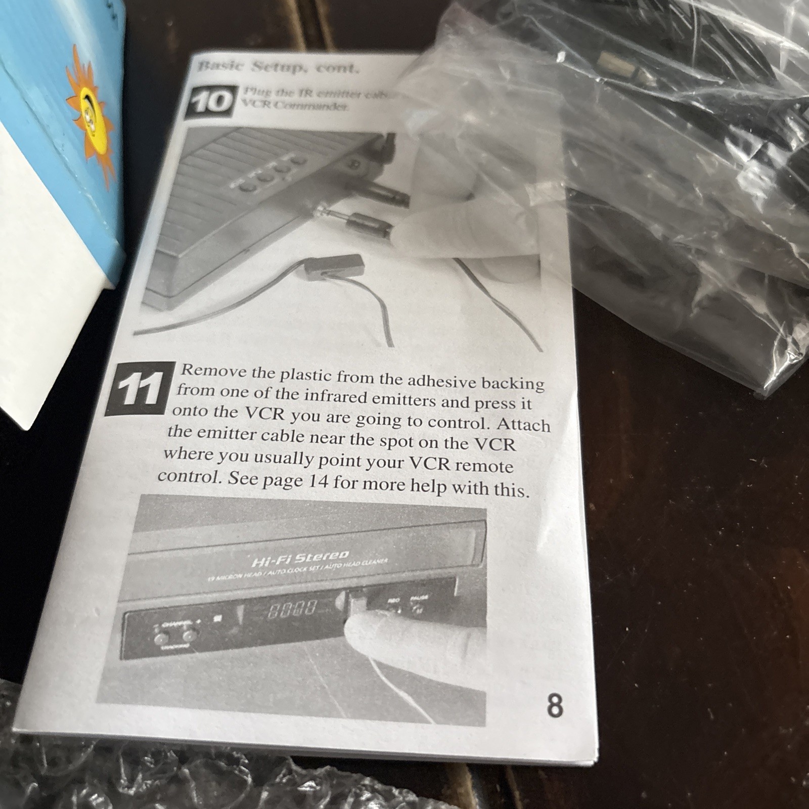 X10 VCR Commander Controller Model UX23A-C Brand New in Box #mD