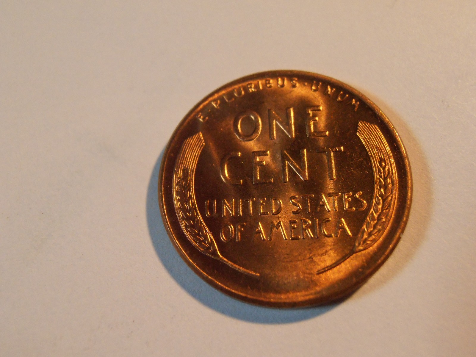 1950 D Lincoln Cent, Brilliant Uncirculated, Red