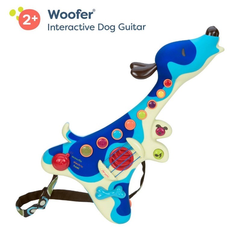 Interactive Dog Guitar - Woofer