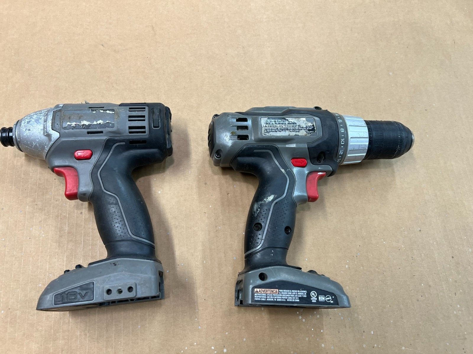 PORTER CABLE Drill PCL1801D Driver PCL180ID Plus Battery