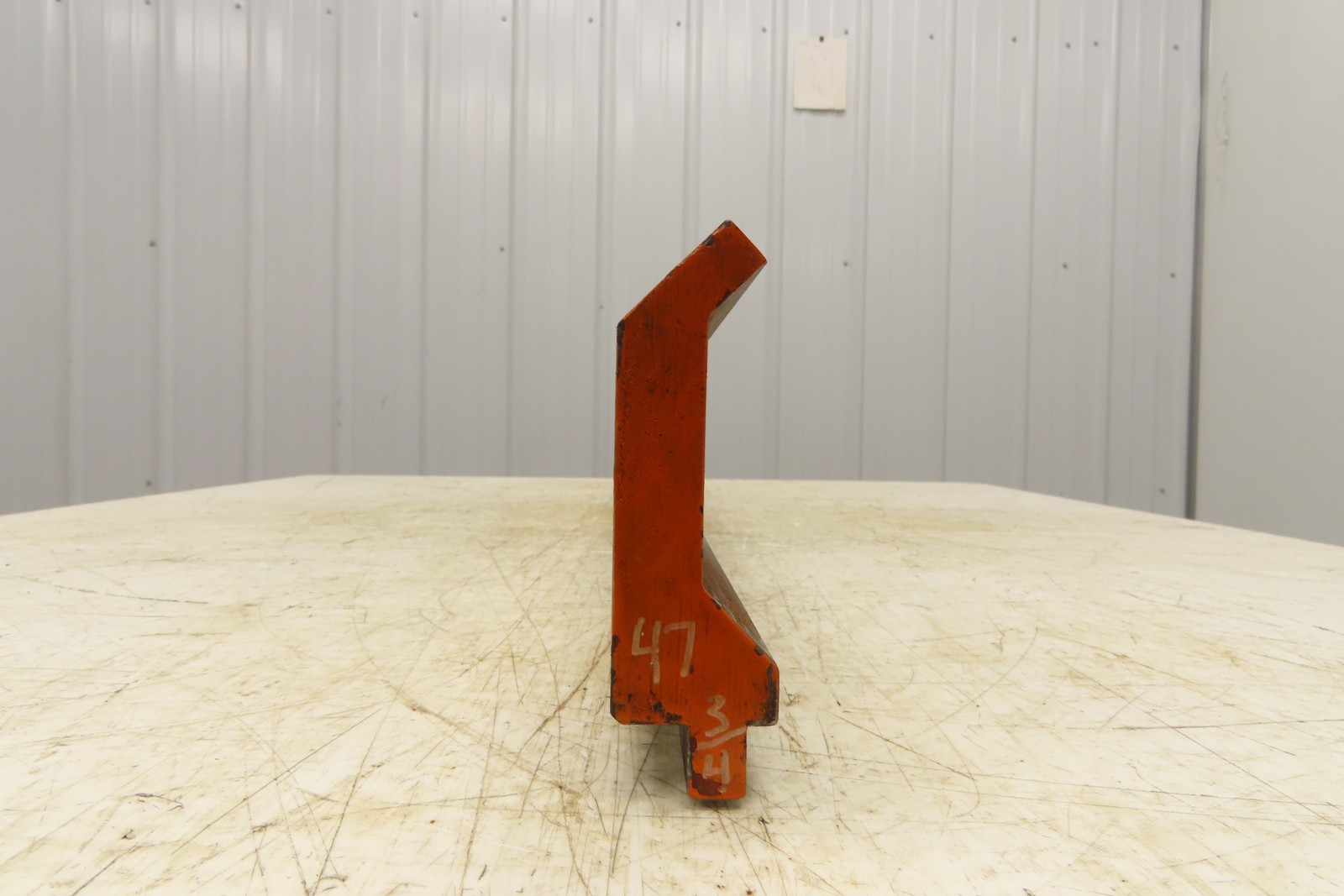 Press Brake Gooseneck Punch Die 42-3/4" Long 90° V 1/2" Finger 4-1/4" H