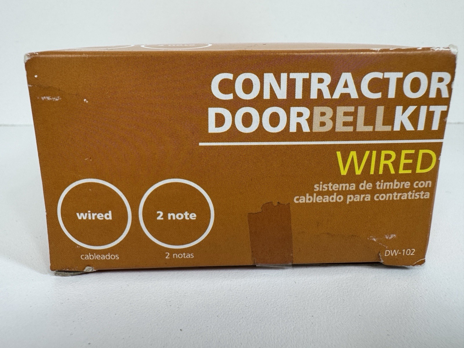 Heath/Zenith Contractor Doorbell Kit Wired DW-102 Two Bells