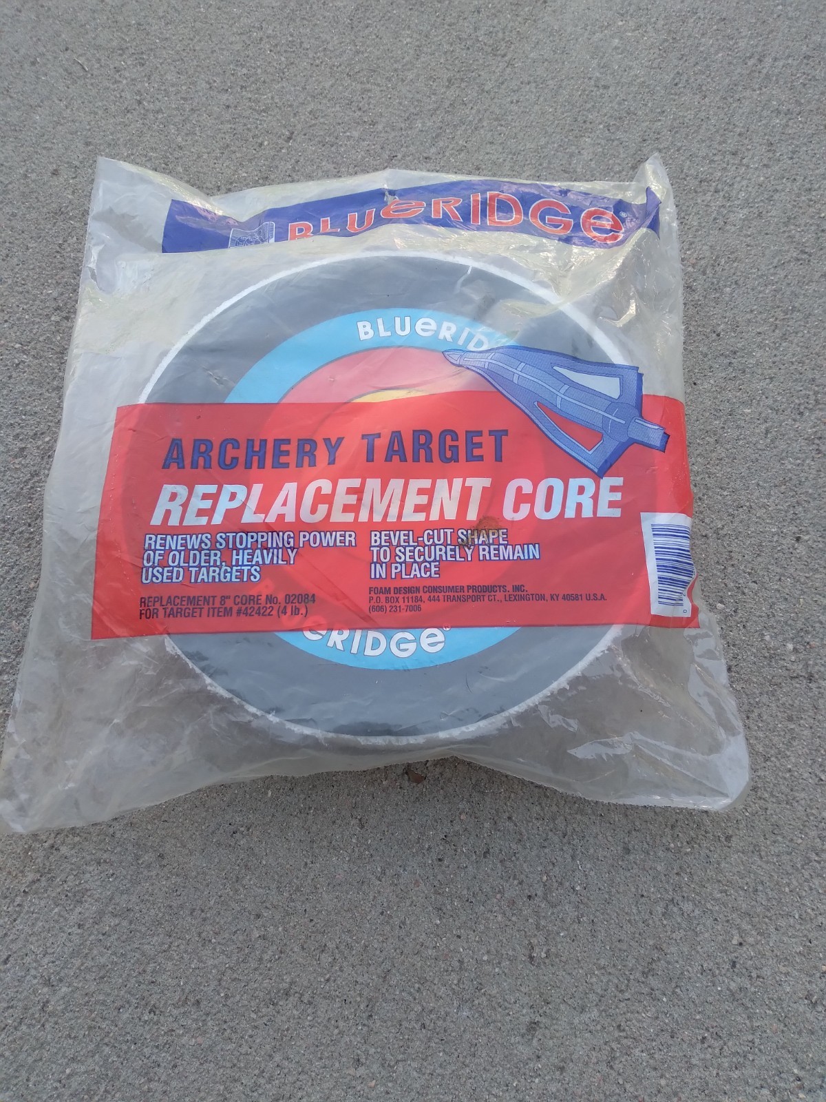 Vintage Blueridge Archery Target Replacement Core NEW