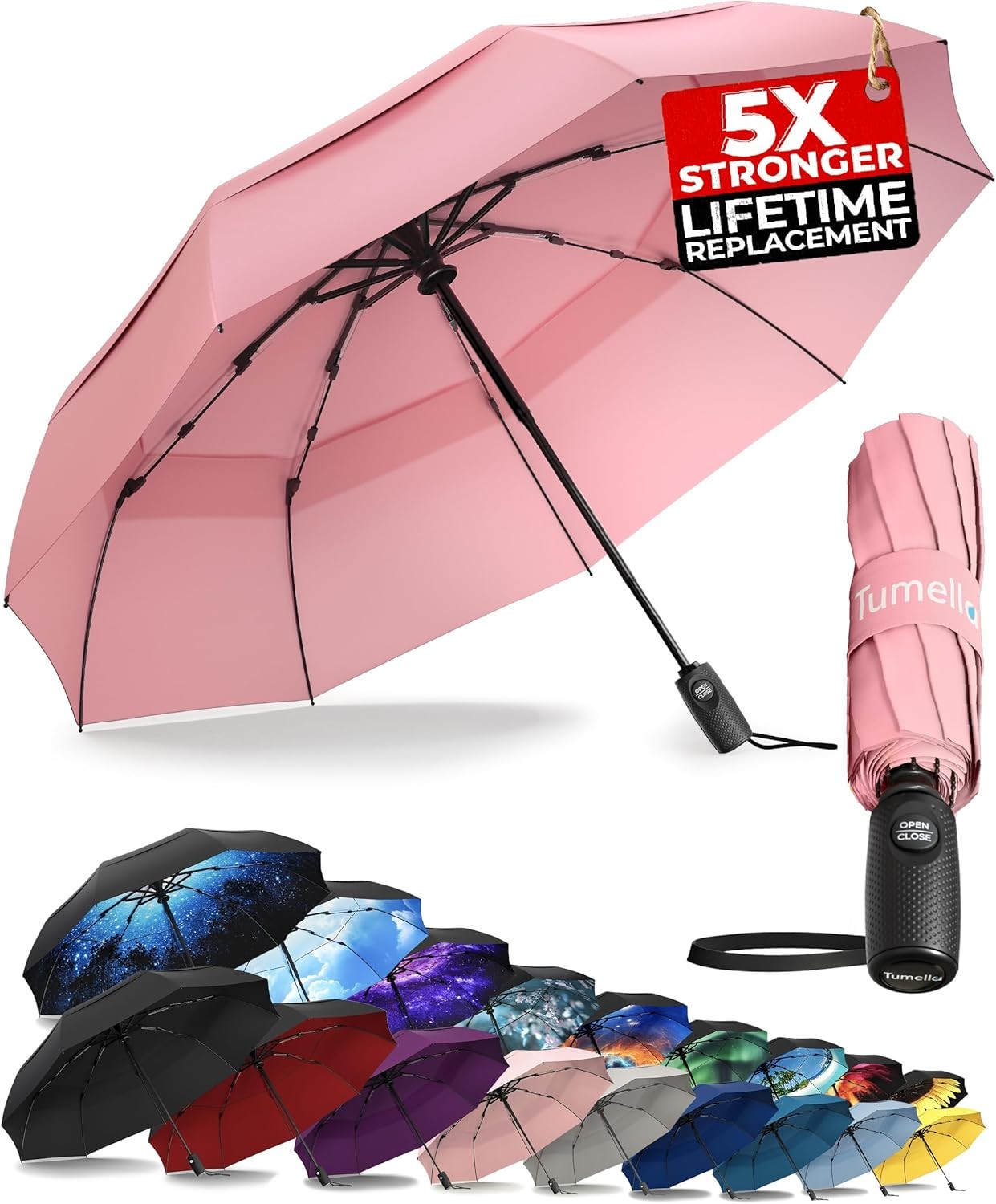Windproof Travel Umbrella