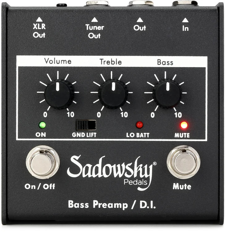 Sadowsky SBP-1 Bass Preamp Pedal