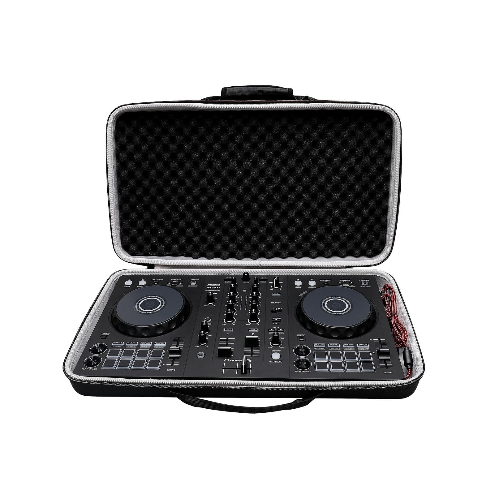 Hard Case for Pioneer DJ DDJ-FLX4 2-deck Rekordbox and Serato DJ Controller - Pr