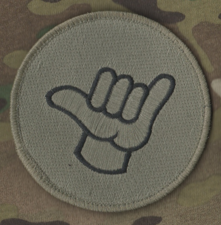 ALLIED COALITION AUSSIE THEATER ISSUED vel©®⚙ PATCH: AUSTRALIAN AUSSIE BISCUIT