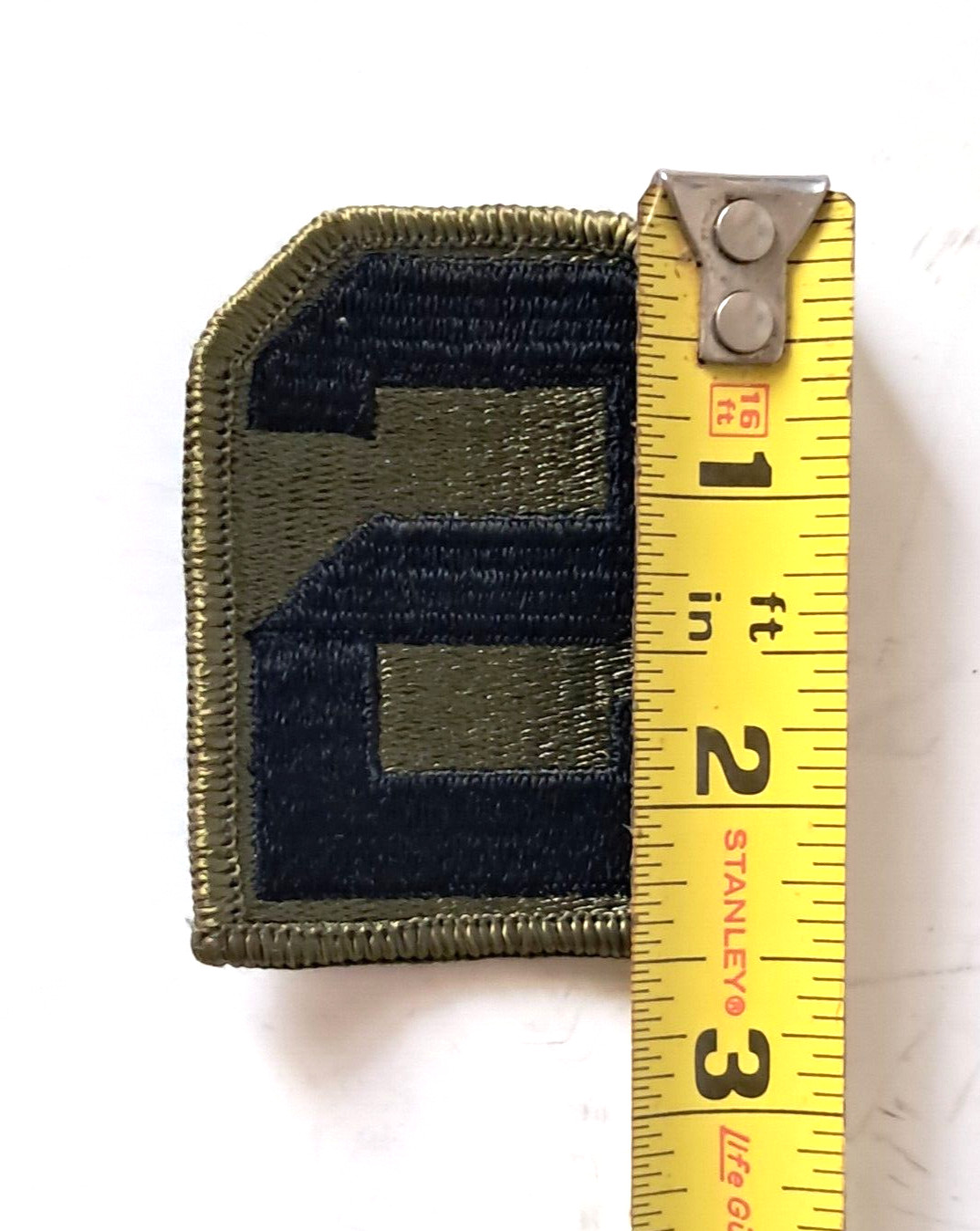 US Army 2nd Subdued Uniform Insignia Shoulder Patch 2.5" Inch Vintage