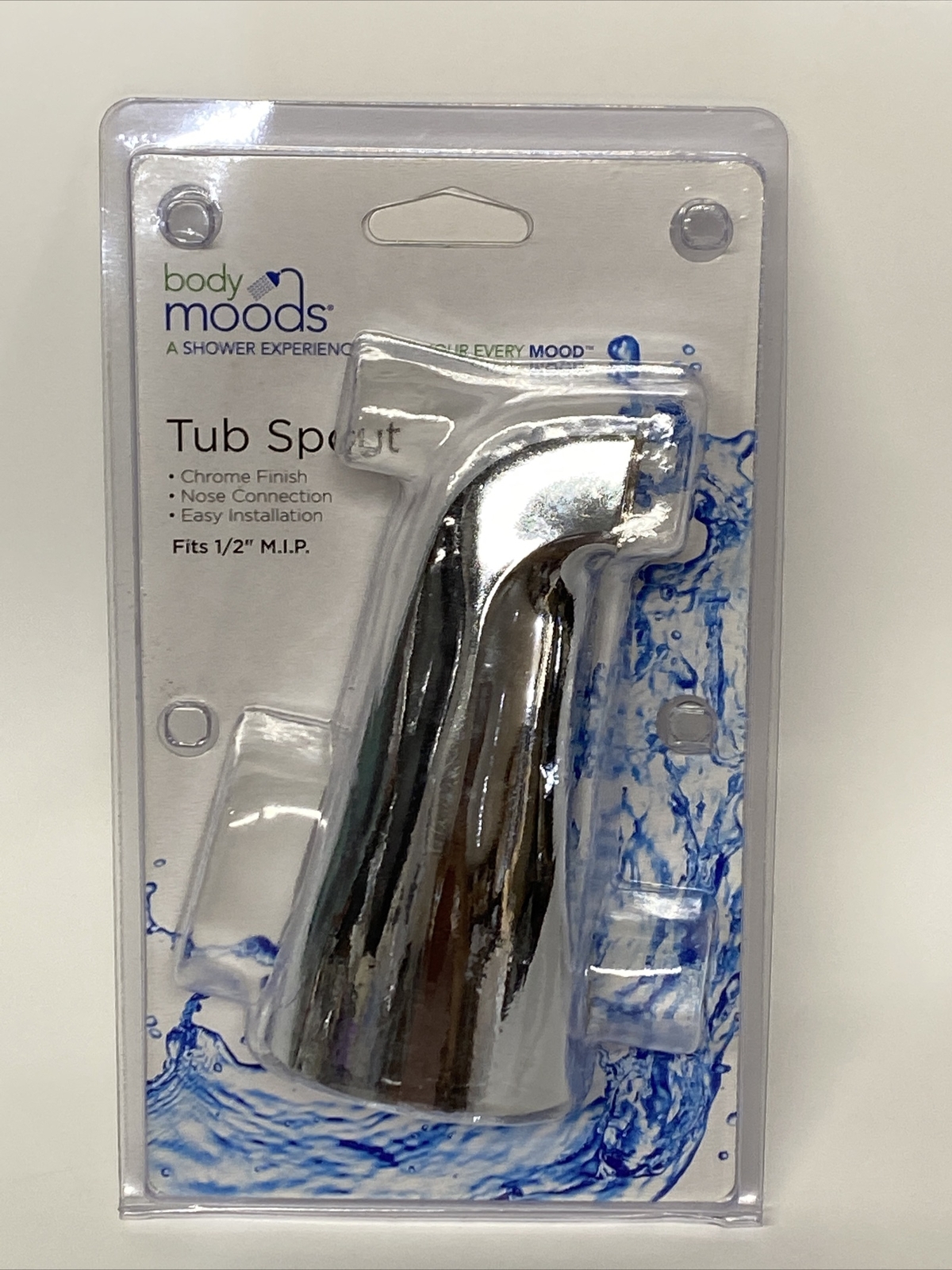 PlumbCraft Waxman 7656900P 2.8" L X 5.3" W X 9.1" H Chrome Tub Spout New