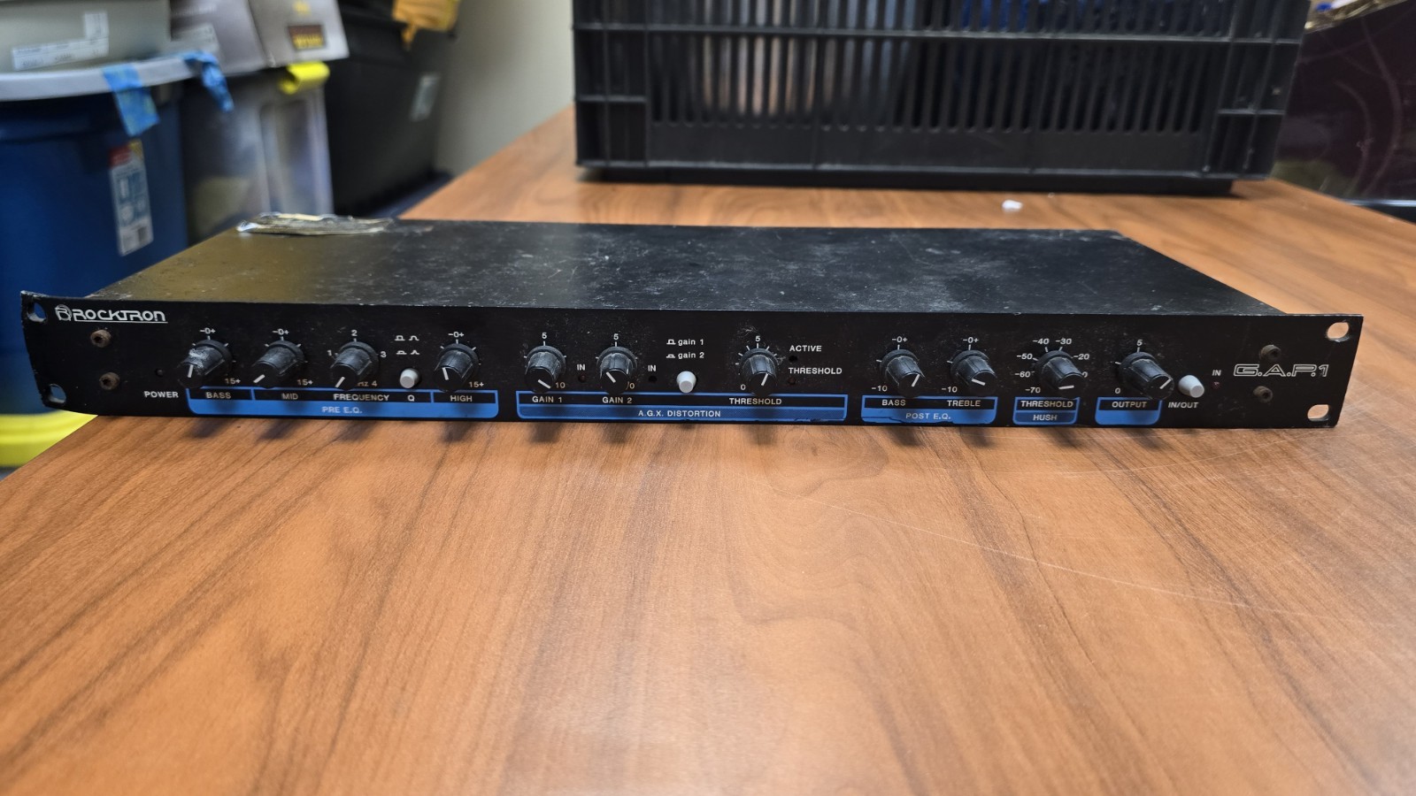 Rocktron G.A.P. 1 guitar preamp rack unit. Tested