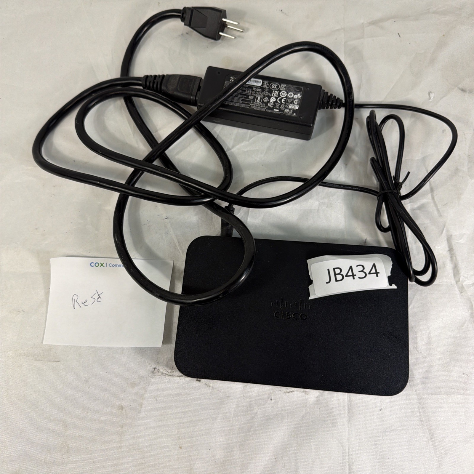 Cisco Meraki Z3 Wifi / 4P VPN Gateway Firewall with Genuine AC Adapter JB434