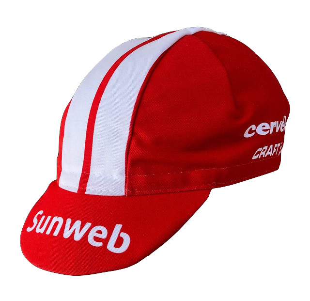 2019 Sunweb Professional Team Cycling Cap - Made in Italy by Apis