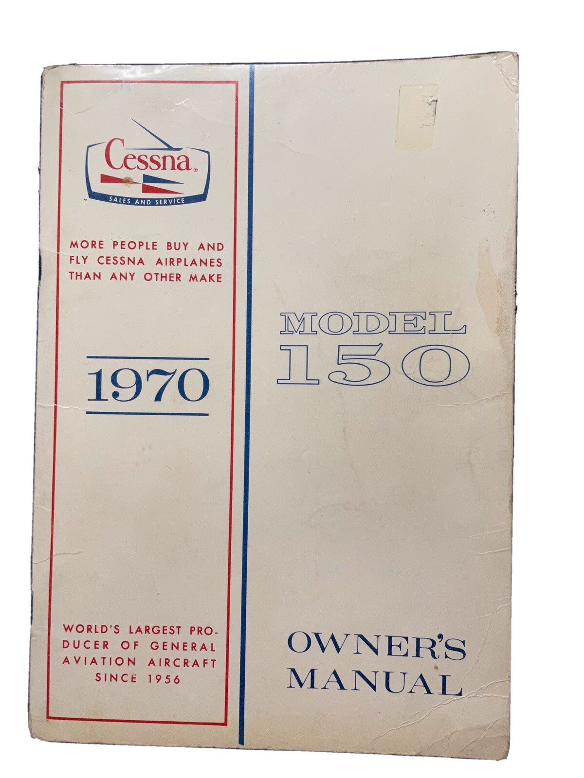 1970 Cessna 150 Owner's Manual