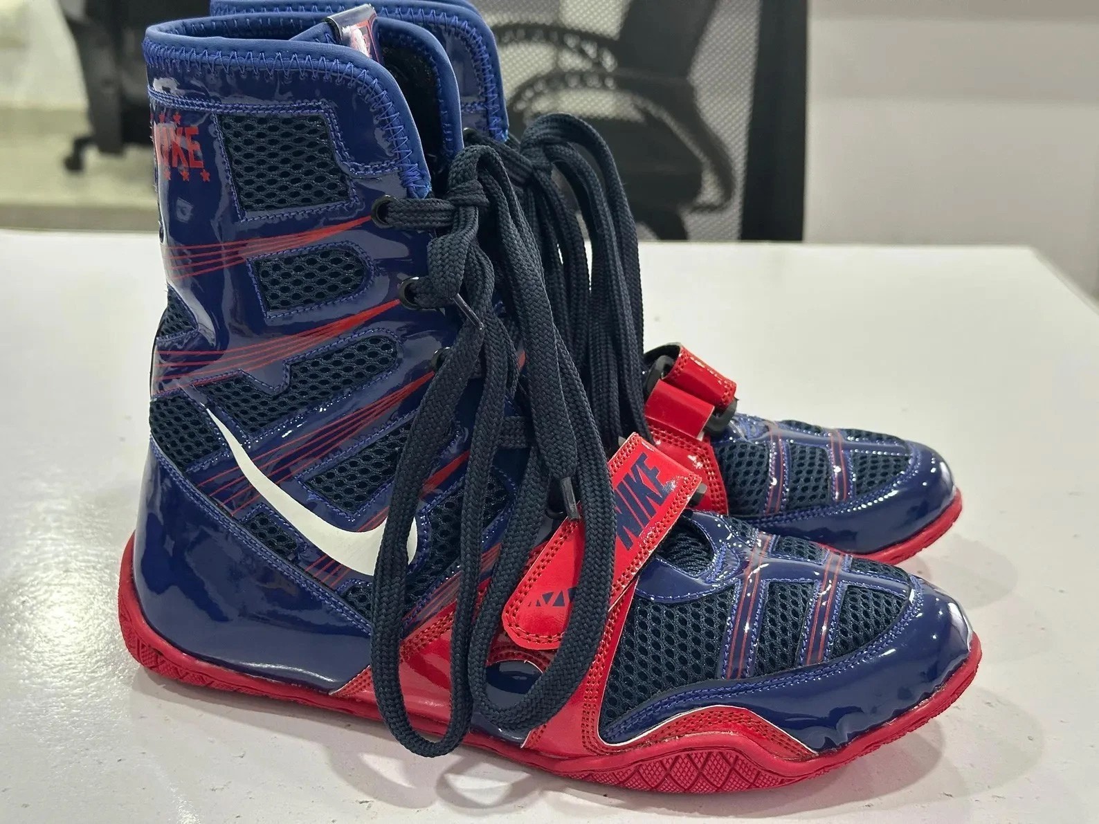 Exclusive Nike HyperKO Custom Boxing Shoes(Replica )(FULLY CUSTOMIZED)