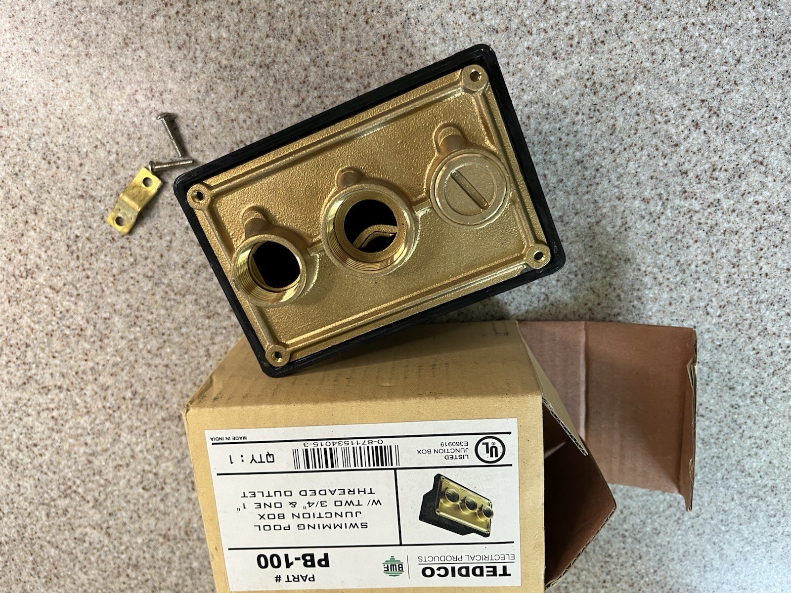 TEDDICO BWF -  PB-100 SWIMMING POOL JUNCTION BOX