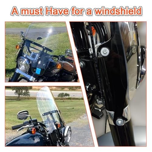 Harley King Model Windshield Docking Hardware Kit